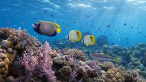 Editorial underwater reef scene for The Most Beautiful Fish Found on Coral Reefs